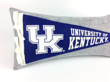Load image into Gallery viewer, Kentucky Wildcats Pennant Pillow