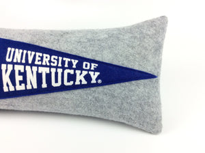 Kentucky Wildcats Pennant Pillow