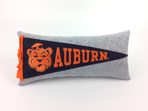 Auburn Tigers Pennant Pillow
