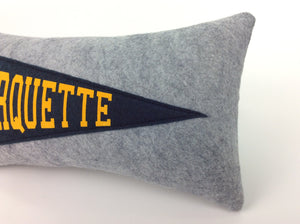 Marquette Pennant Pillow - Small 11 inches